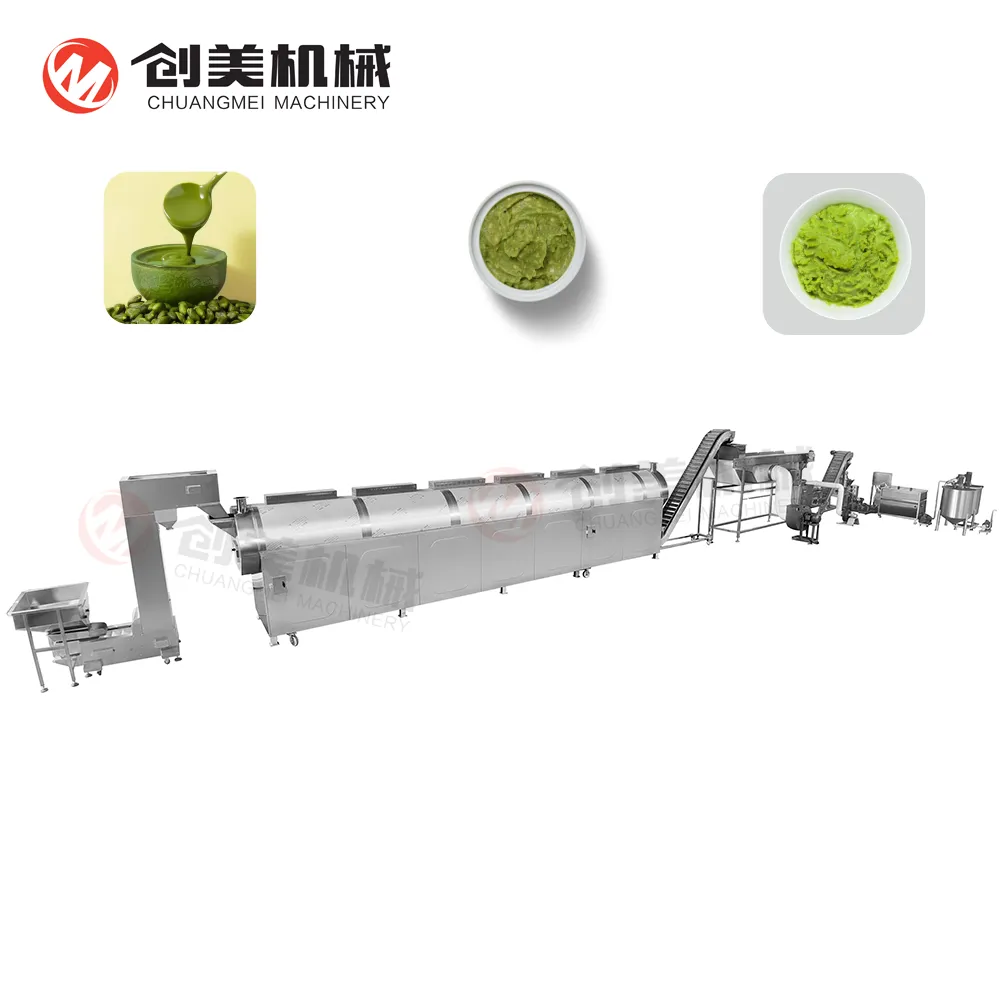 Good Effect Macadamia Almond Production Line Hazelnut Butter Cream Production Line Making Machine - Grinding Machine - foodmachtech